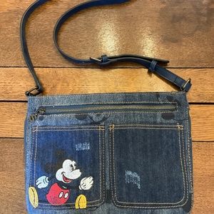 DESIGUAL Denim Mickey Mouse Crossbody Bag